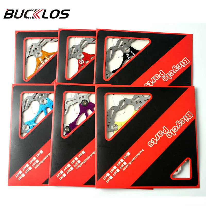2PC BUCKLOS Bicycle Disc Brake 160/180/203 bike Floating Rotors Stainless Steel Mountain Bike Brake Rotor Mtb rotors Part 1PC