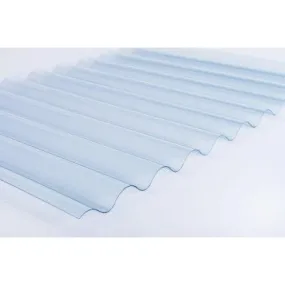 3" PVC Corrugated Lightweight Sheeting 2.750m x 762mm x 0.8mm
