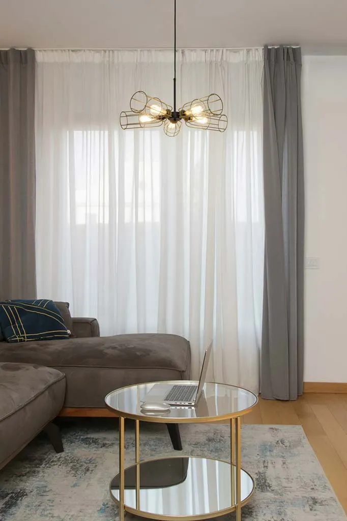 5 Light Lamp Holder Pendant