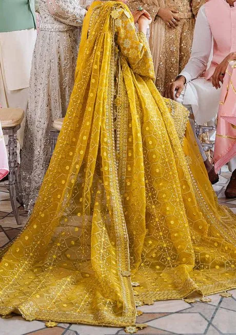 Akbar Aslam Meena Pakistani Organza Lehenga Suit
