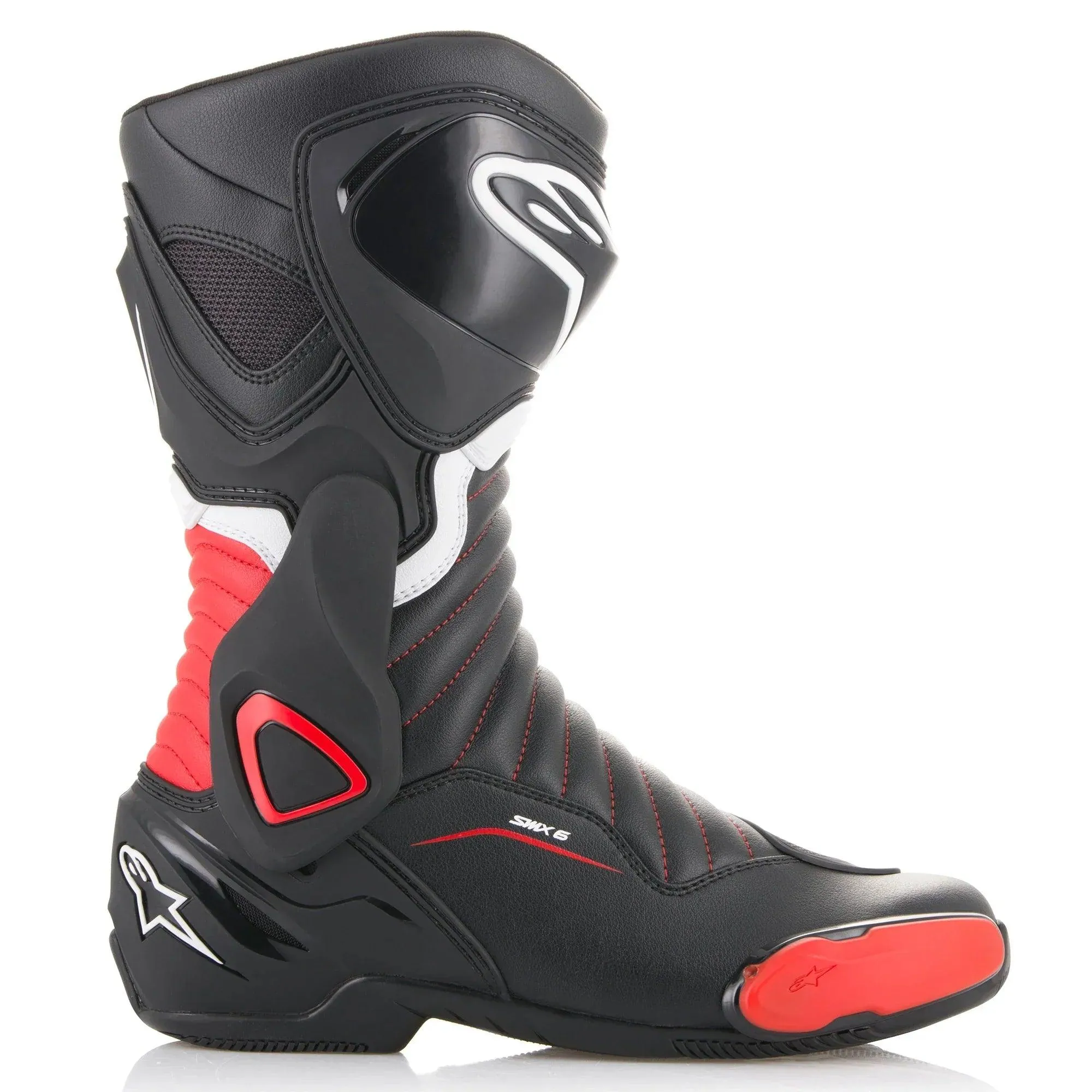 Alpinestars SMX-6 V2 Black/Red Boots