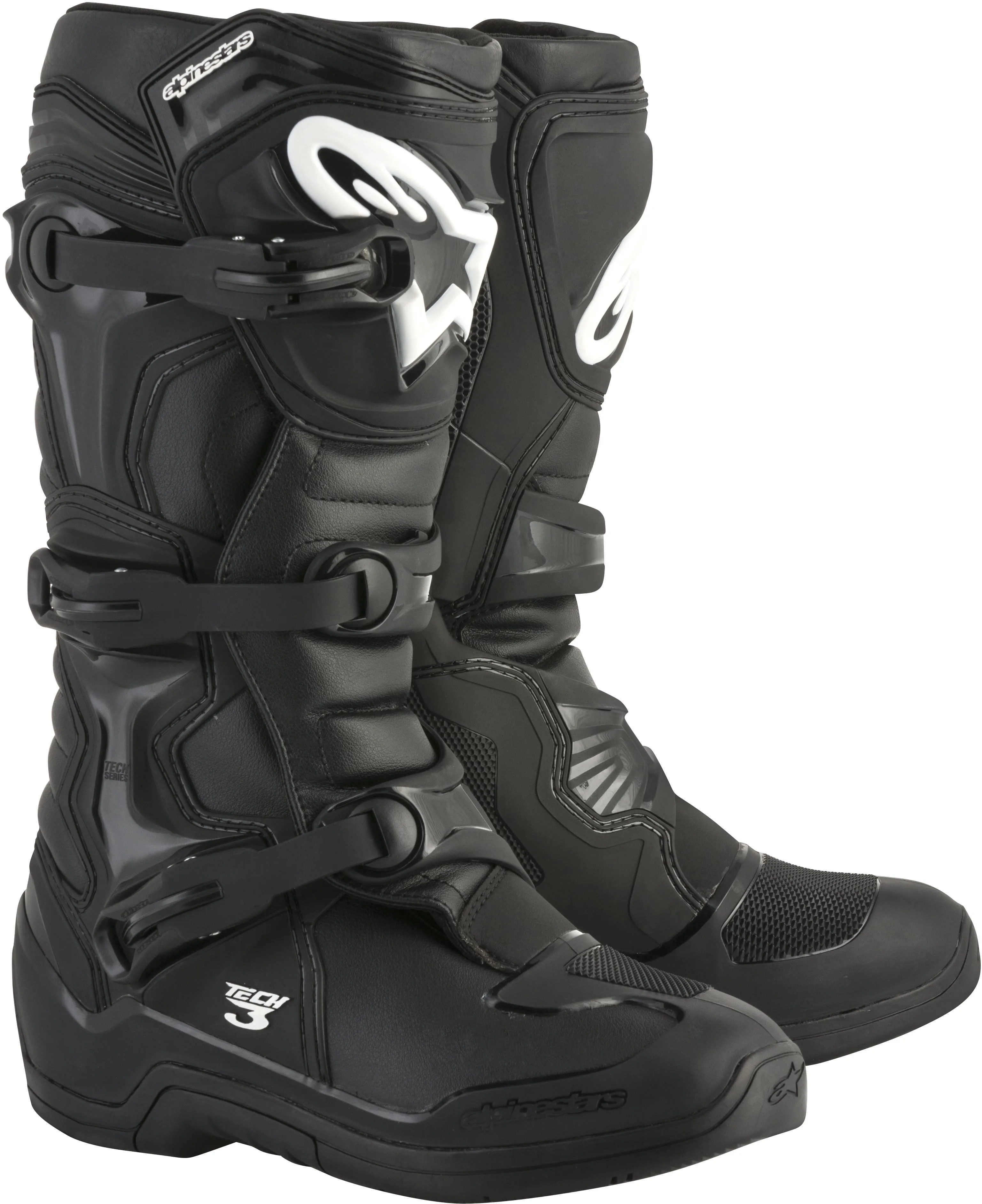 ALPINESTARS TECH 3 BOOTS BLACK SZ 07 2013018-10-7