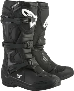 ALPINESTARS TECH 3 BOOTS BLACK SZ 07 2013018-10-7
