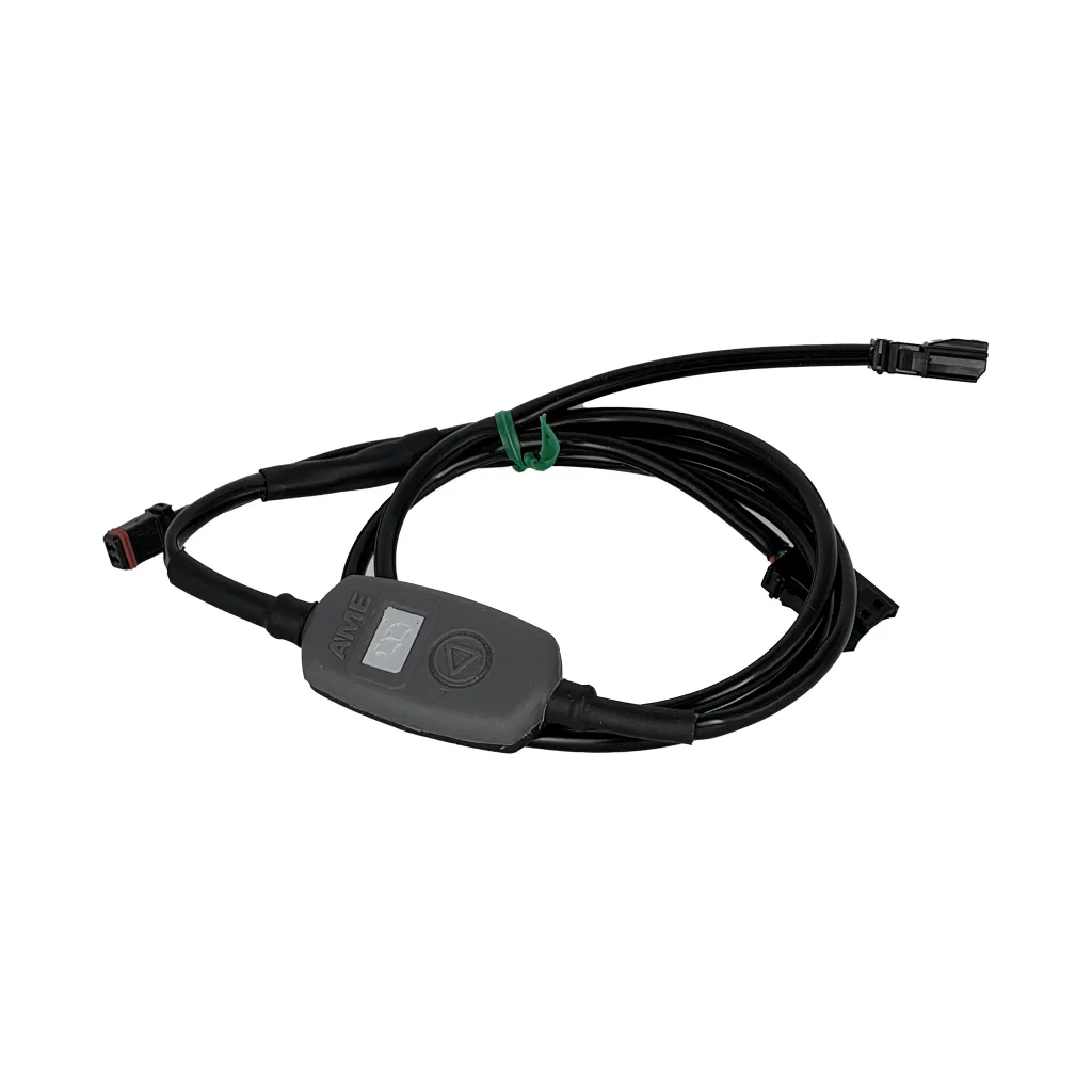 AME Full Waffle Lock-On Moto Heated Grips