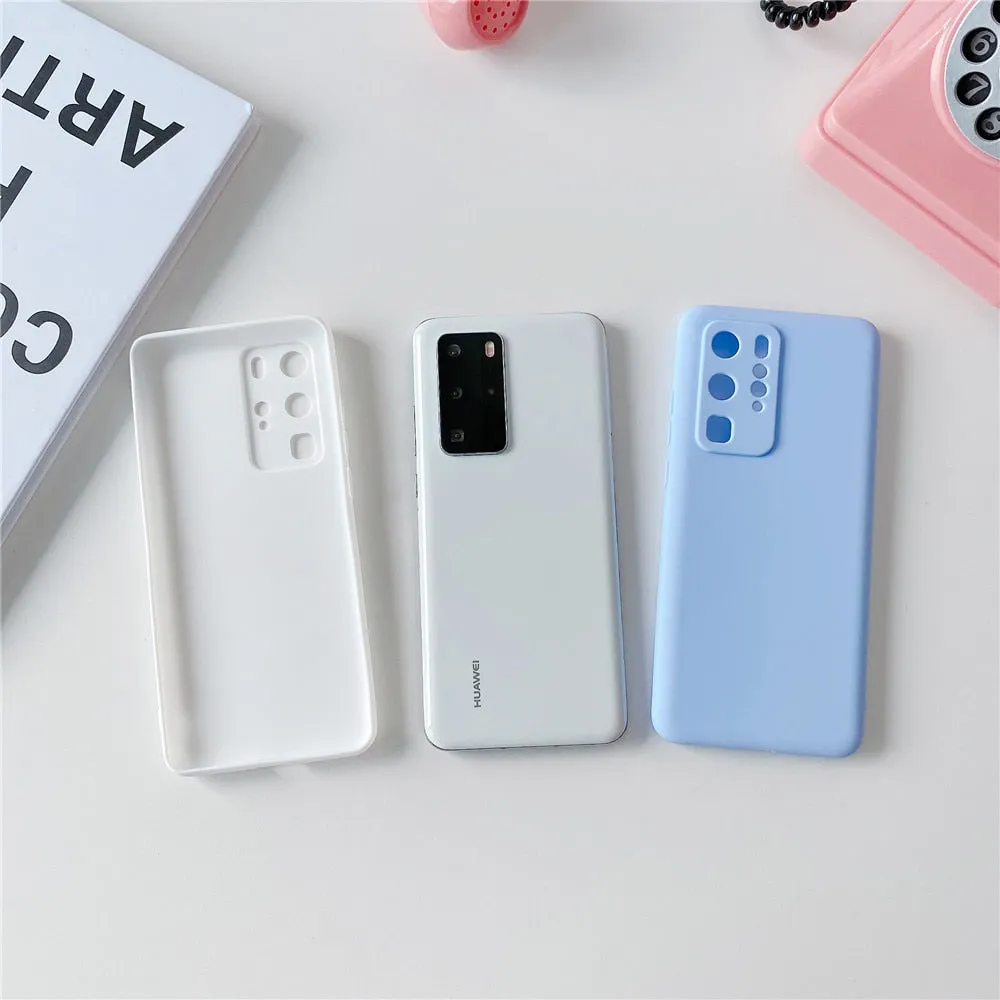 Anymob Samsung Gray Candy Color Phone Case Silicone Back Cover