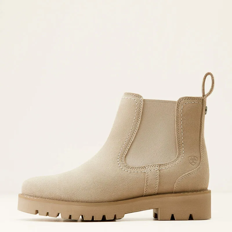 Ariat Womens Wexford Lug Chelsea Boot Clay