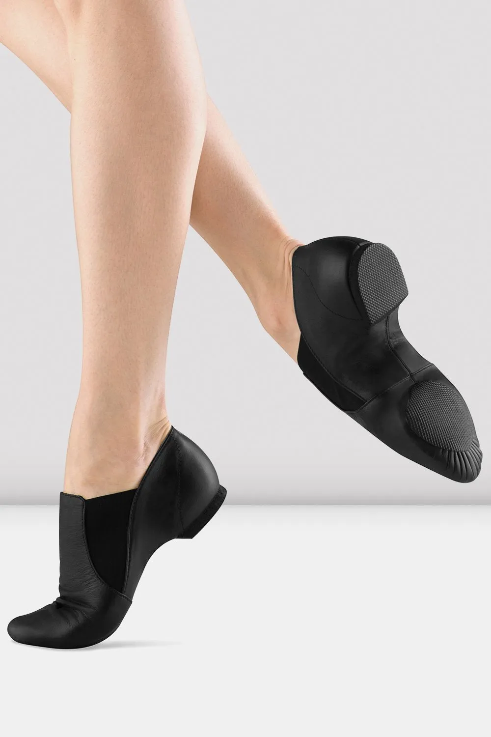 BLOCH -  SO499L - Leather Elasta Jazz Booties