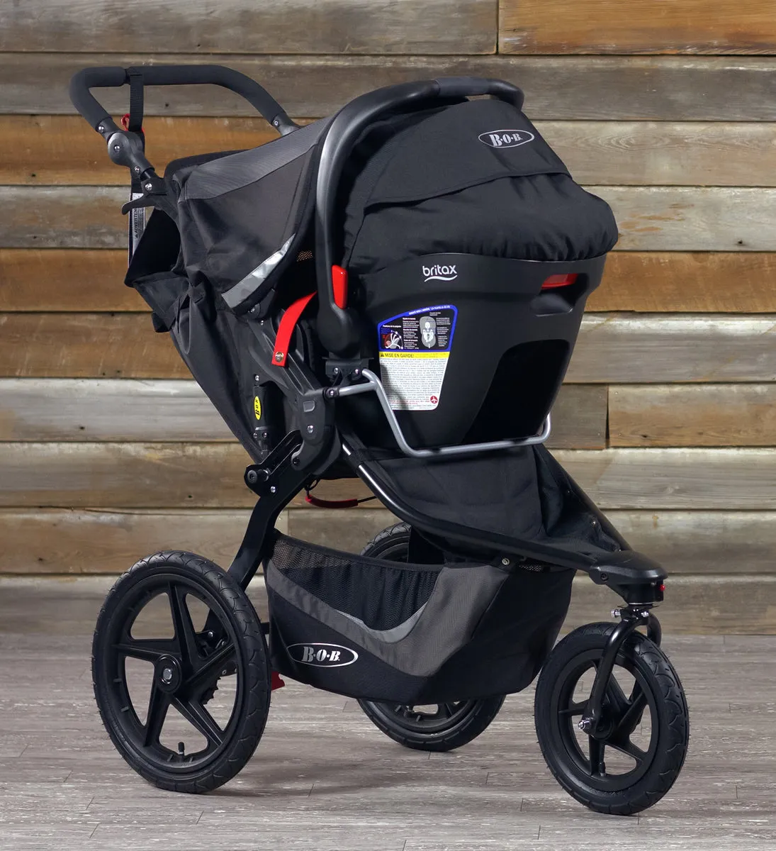 BOB Revolution Flex 3.0 Travel System - Graphite Black