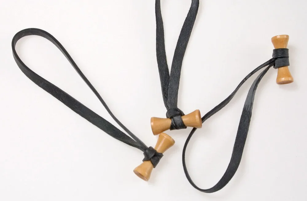 Bongo Ties 5" Elastic Cable Ties (10-Pack, Black)