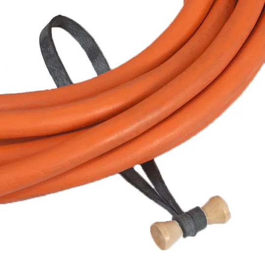 Bongo Ties 5" Elastic Cable Ties (10-Pack, Black)