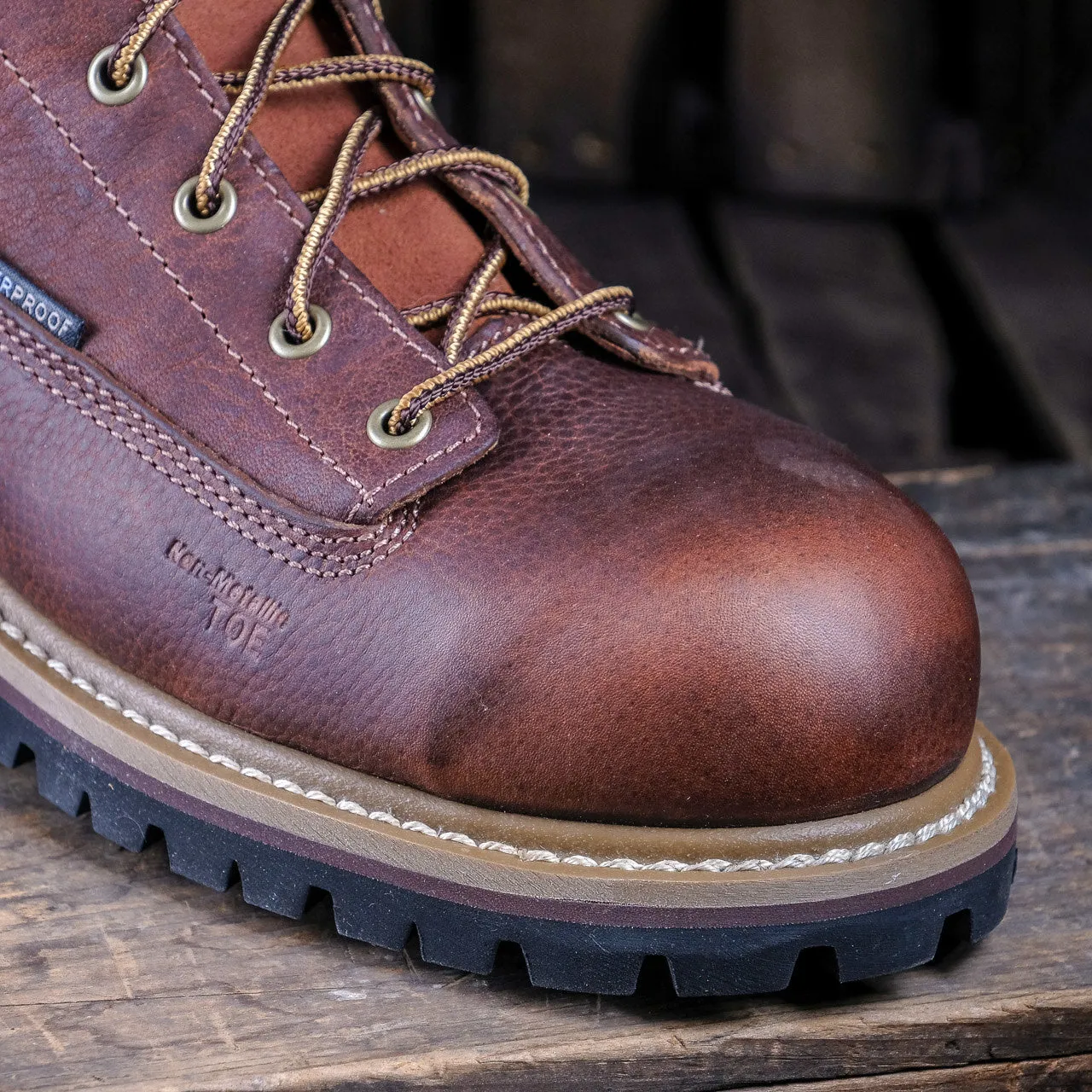 CA5529 Carolina Grind 8" Lace-up Work Boot