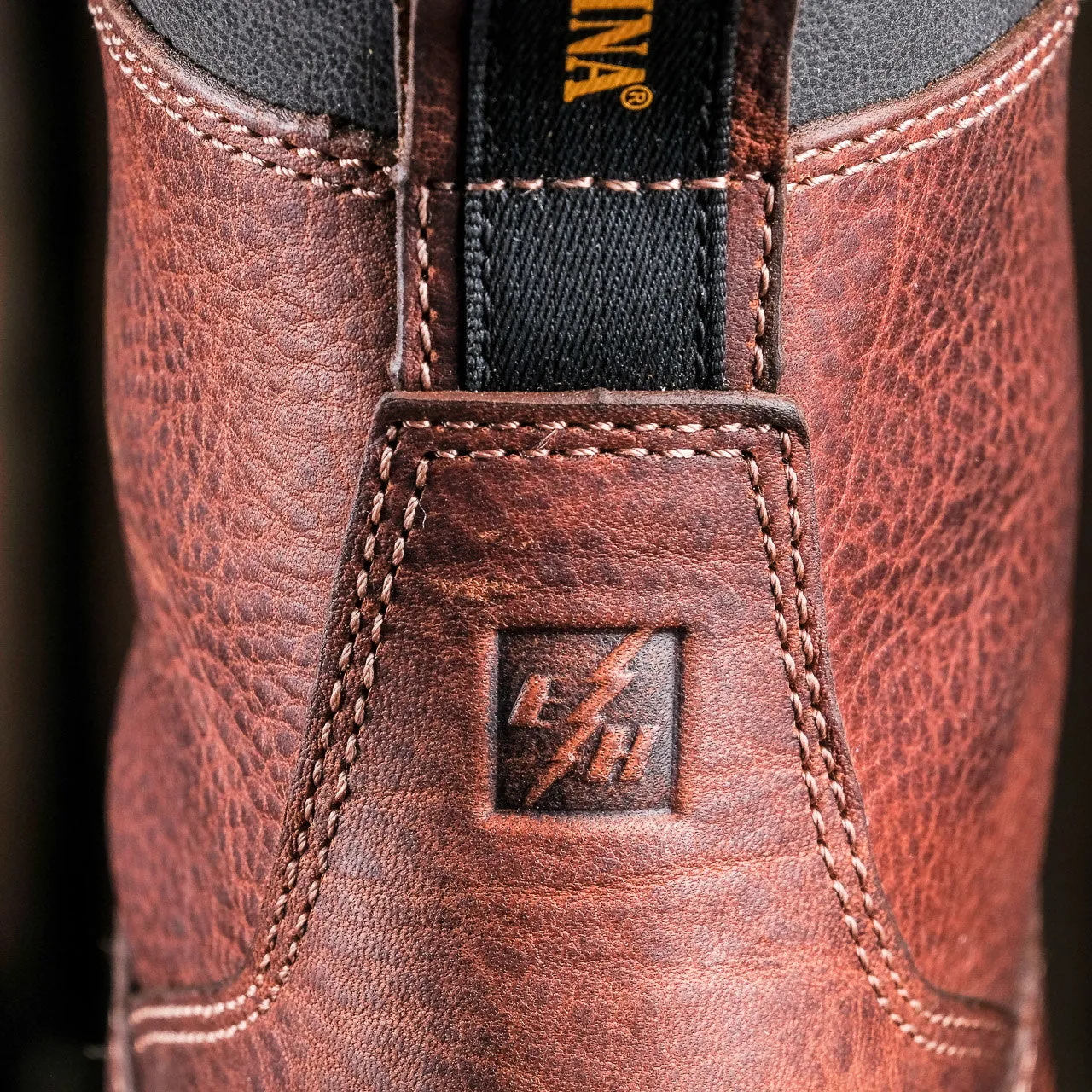 CA5529 Carolina Grind 8" Lace-up Work Boot