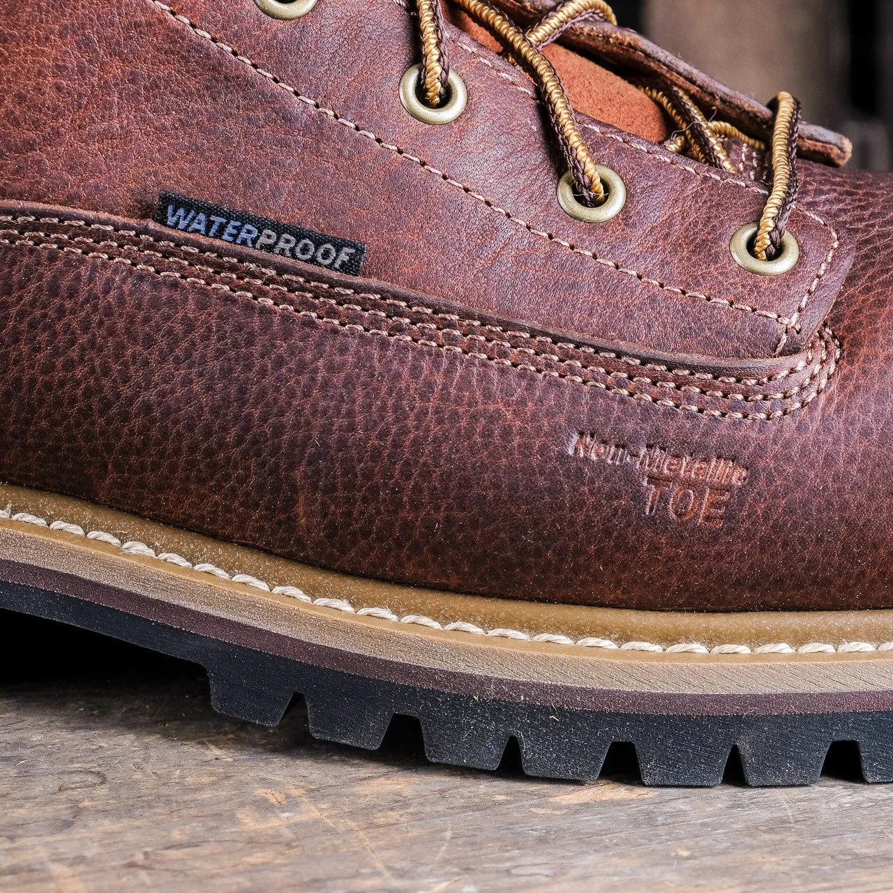 CA5529 Carolina Grind 8" Lace-up Work Boot