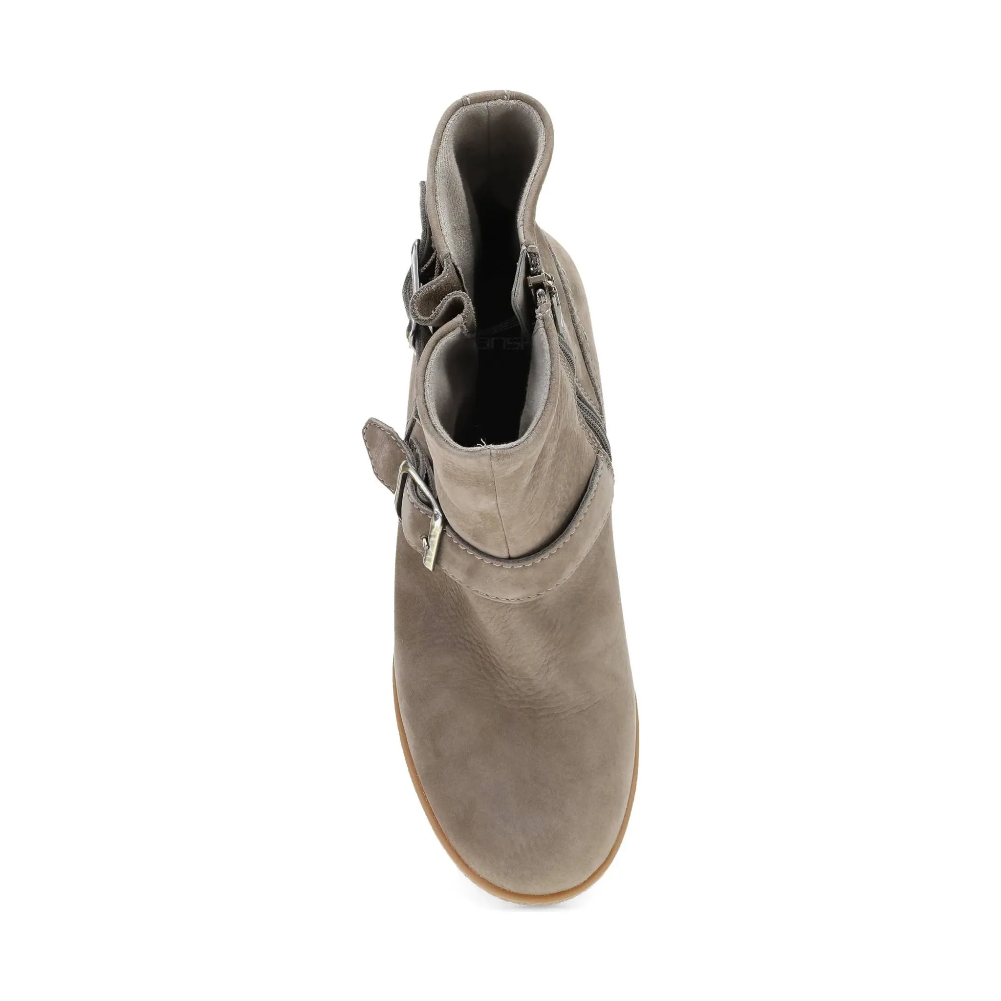 Dansko Women's Delphine Boots - Stone Waterproof Nubuck