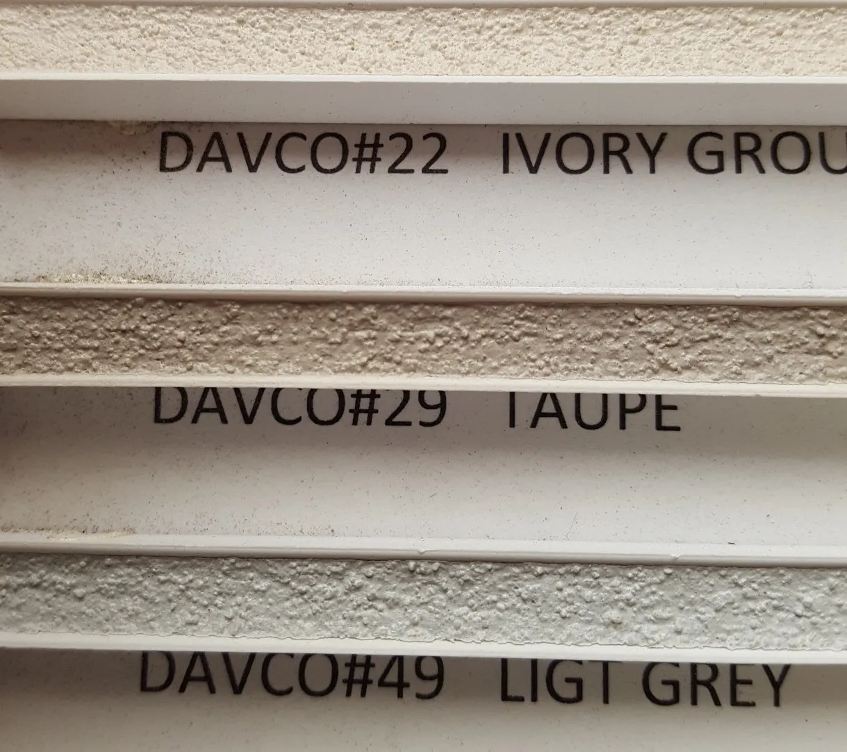 Davco Colour grout