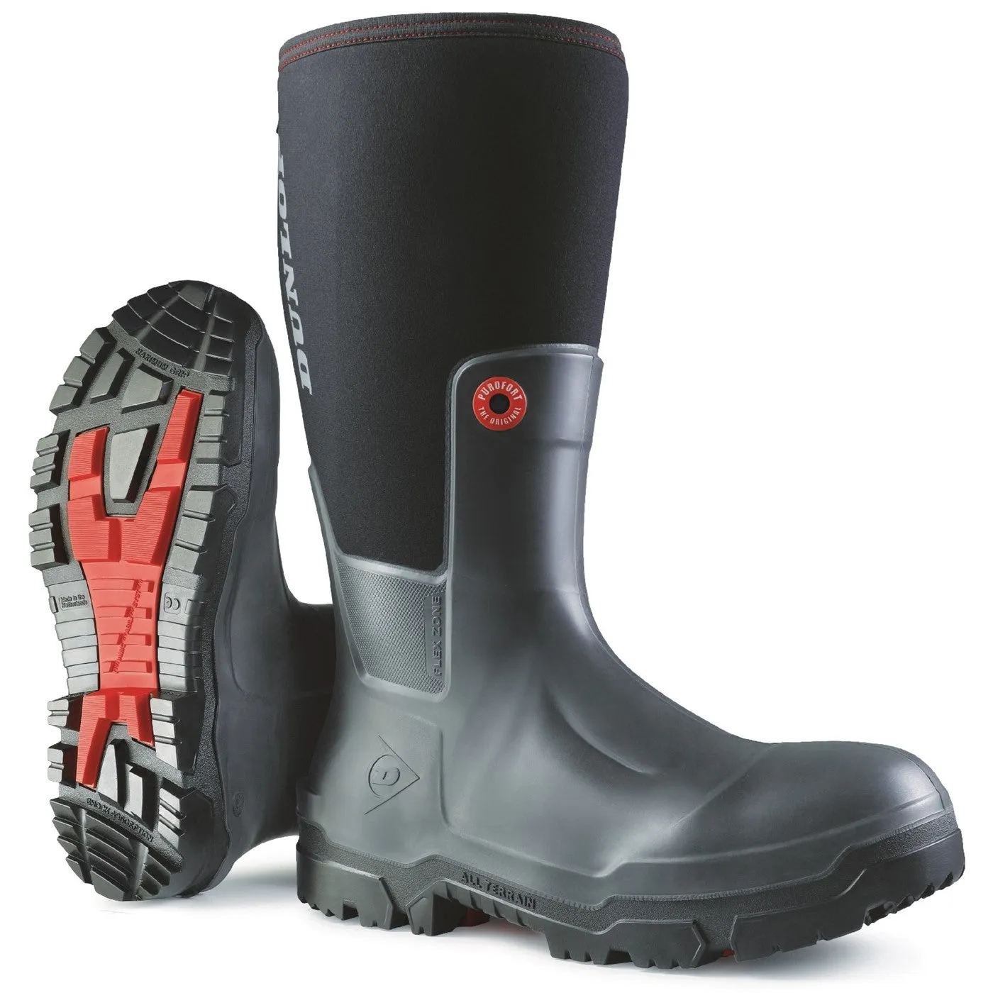 Dunlop Snugboot Pioneer Boot  Black