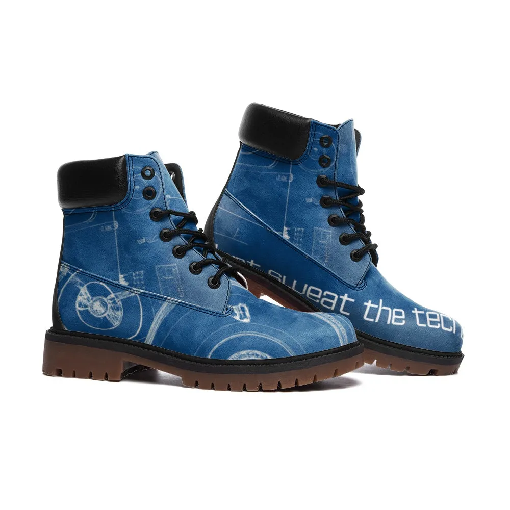 DUO MODERN Scorpion Athletics "Don't Sweat The Technique" Casual Leather Lightweight Boots TB
