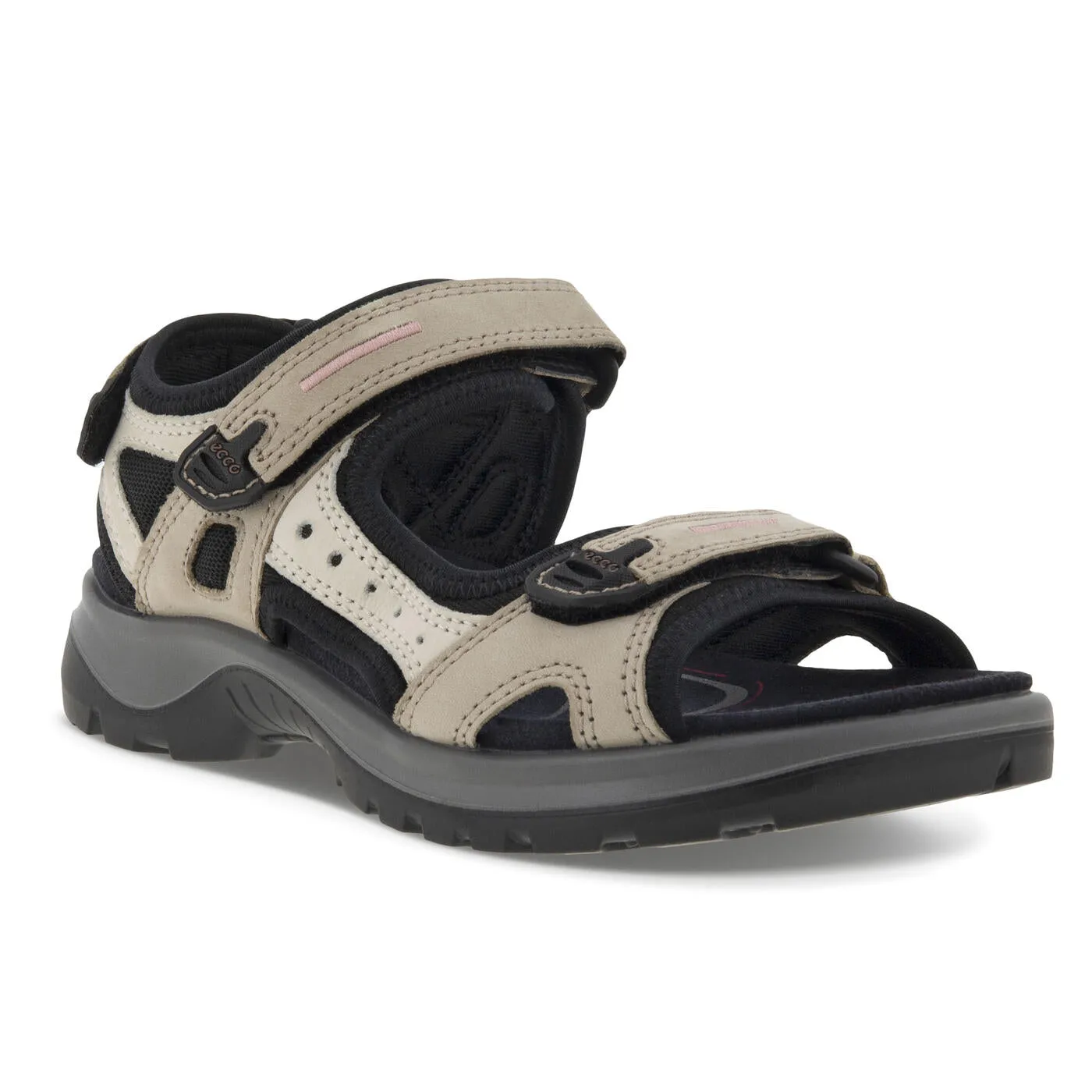 Ecco Women's Yucatan Atmosphere/Ice W./Black