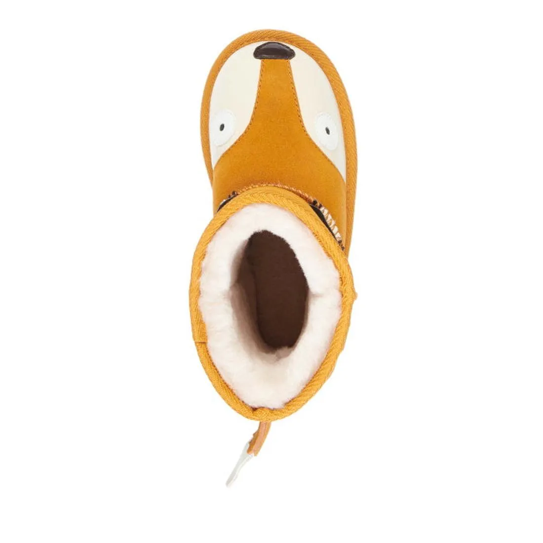 EMU Kids Fox Burnt Orange Merino Wool Boot
