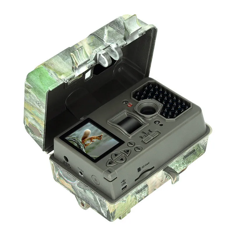 Full HD 1080P Game Camera - 12MP, 6 Months Standby, 2 Inch Screen, Speaker   Mic, PIR, 23M Night Vision