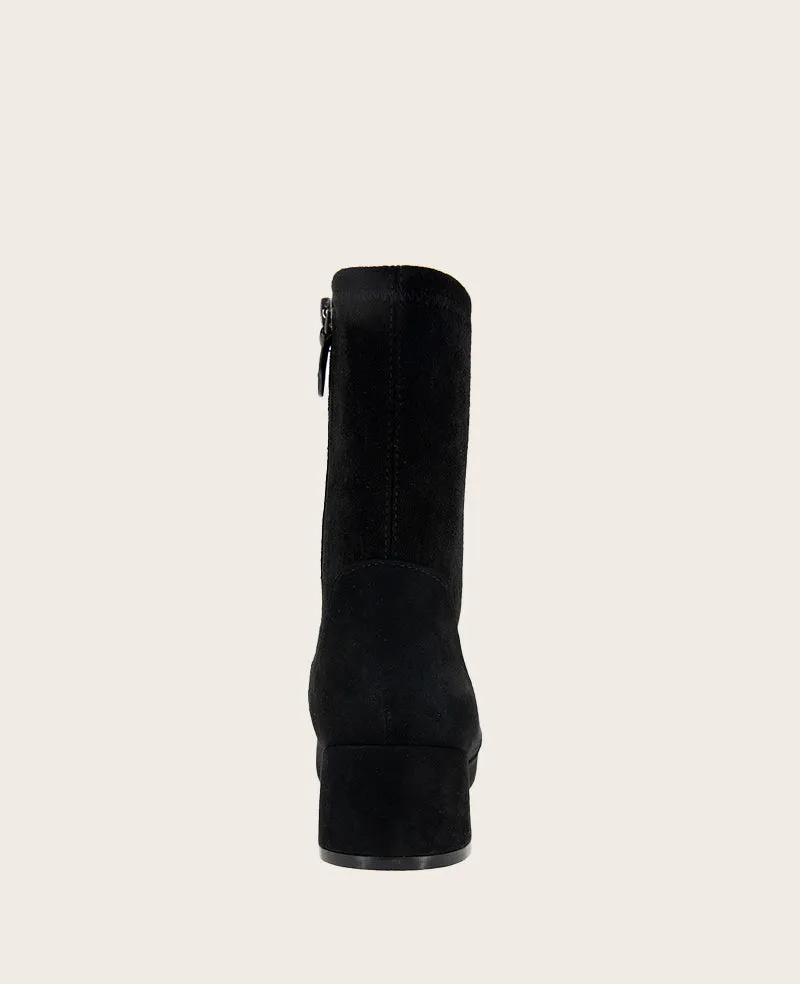 GENTLE SOULS - Emily Suede Side Zip Boot