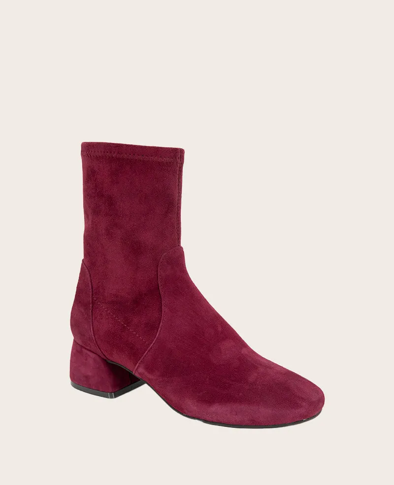 GENTLE SOULS - Emily Suede Side Zip Boot