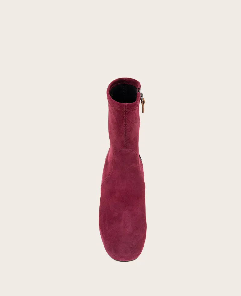 GENTLE SOULS - Emily Suede Side Zip Boot