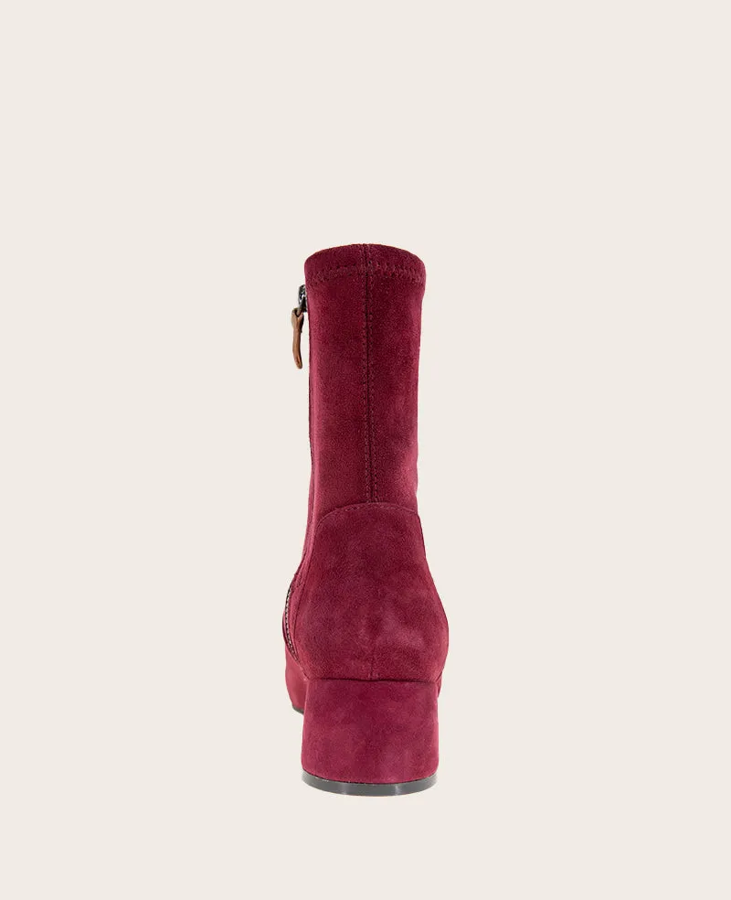 GENTLE SOULS - Emily Suede Side Zip Boot