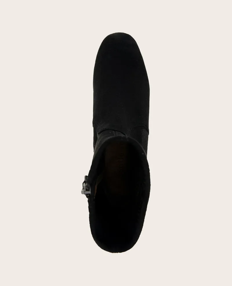 GENTLE SOULS - Emily Suede Side Zip Boot