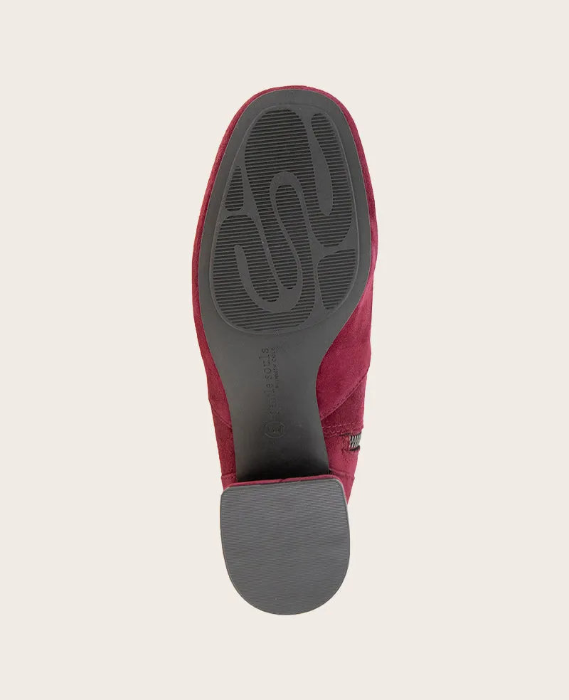 GENTLE SOULS - Emily Suede Side Zip Boot