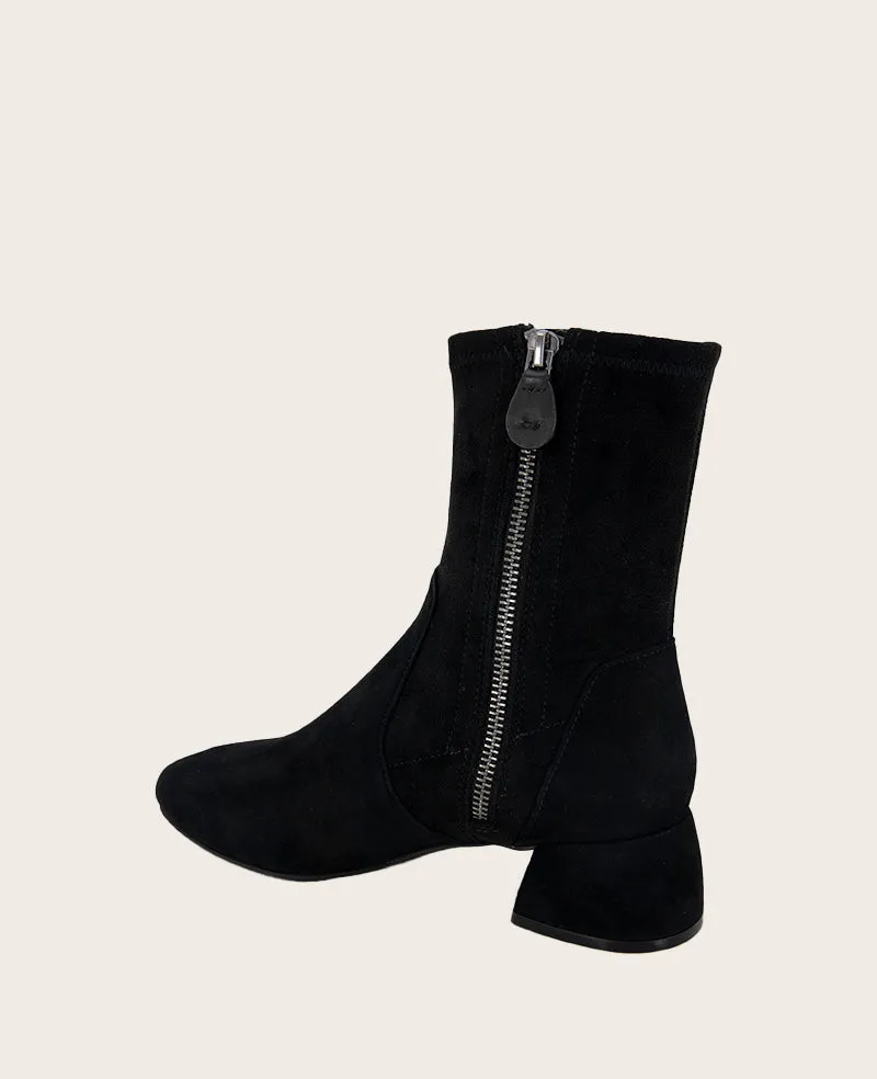 GENTLE SOULS - Emily Suede Side Zip Boot