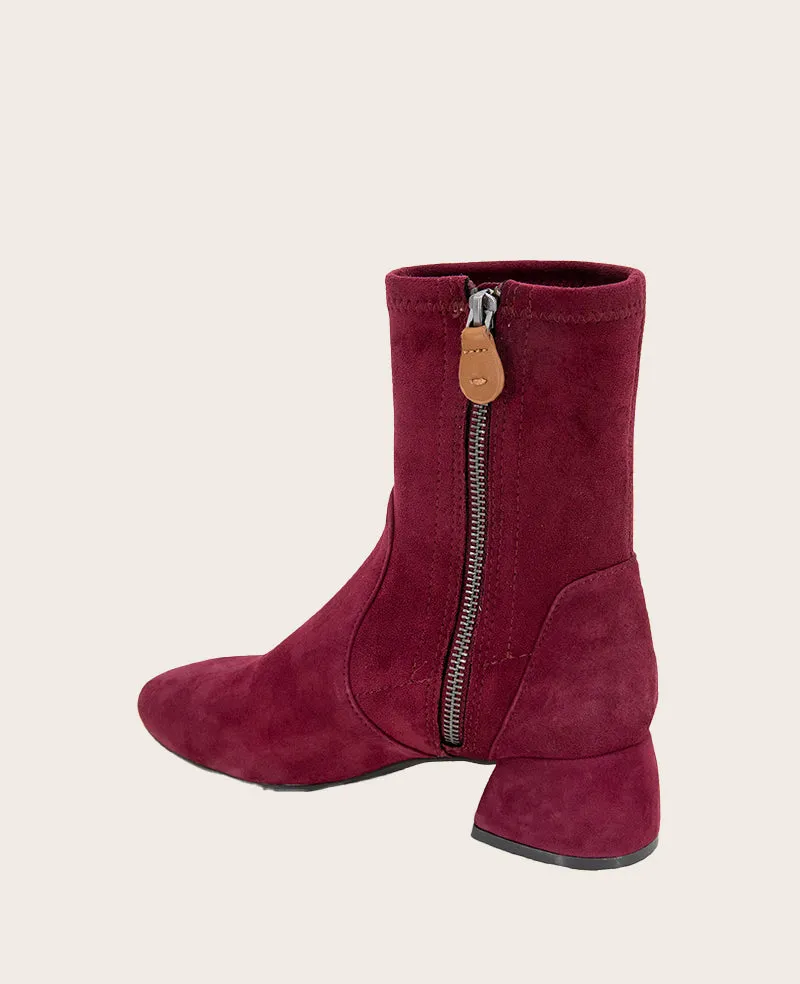 GENTLE SOULS - Emily Suede Side Zip Boot