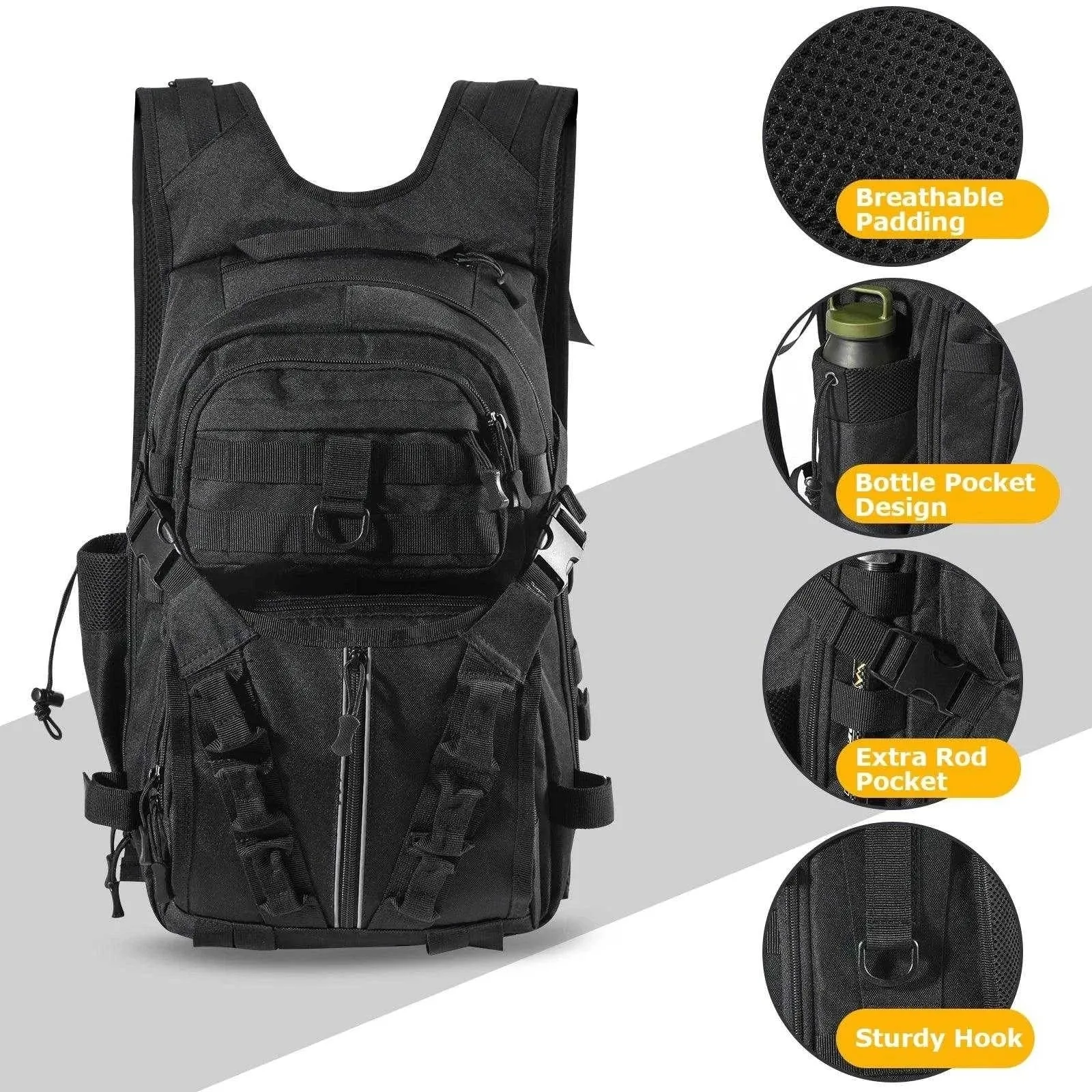 Goture Reflective Fishing Tackle Bag