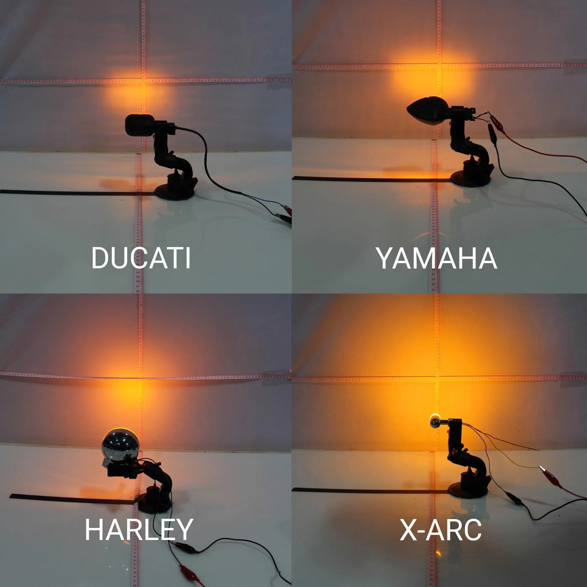 High Tech Speed X-Arc Duo LED Turn Signals