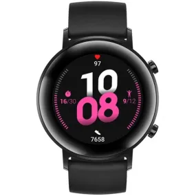 Huawei Watch GT 2 Sport (Bluetooth, 42mm, Black Silicone Strap, Special Import)