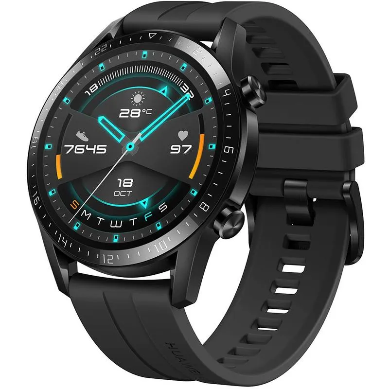 Huawei Watch GT 2 Sport (Bluetooth, 46mm, Black, Special Import)