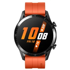 Huawei Watch GT 2 Sport (Bluetooth, 46mm, Orange Strap, Special Import)