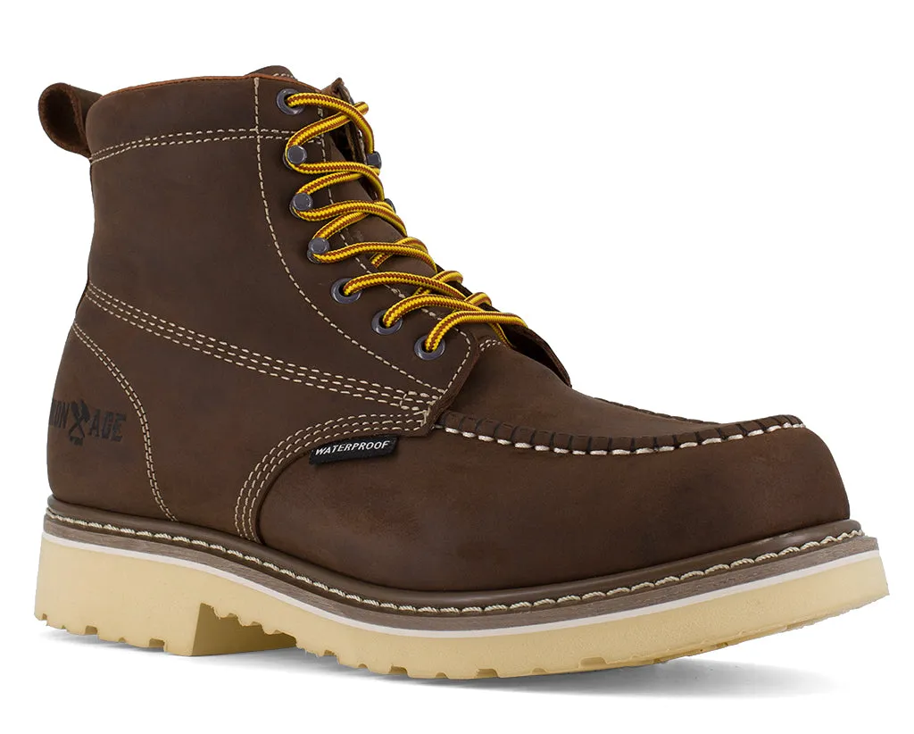 Iron Age Men's 6 Inch Solidifier WP Brown
