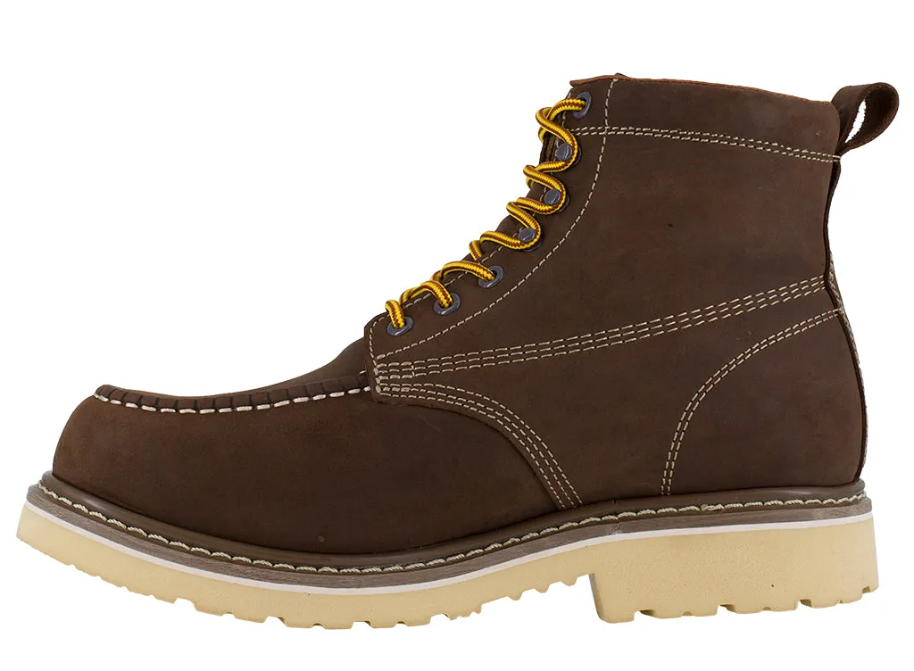 Iron Age Men's 6 Inch Solidifier WP Brown