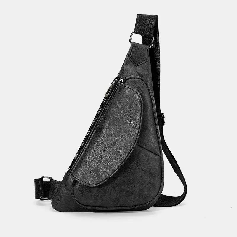 Large Capacity Lightweight Anti-theft Durable Business Sling Bag