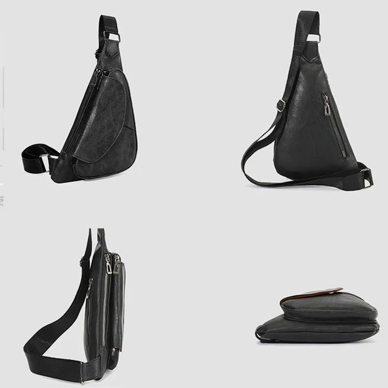 Large Capacity Lightweight Anti-theft Durable Business Sling Bag