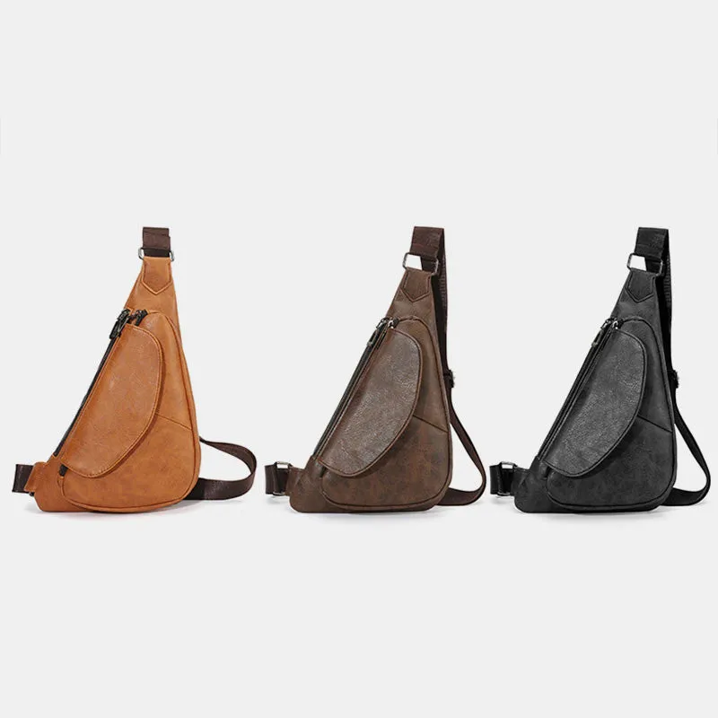 Large Capacity Lightweight Anti-theft Durable Business Sling Bag