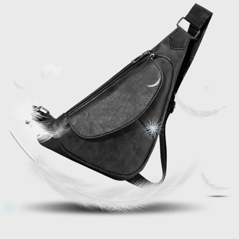 Large Capacity Lightweight Anti-theft Durable Business Sling Bag