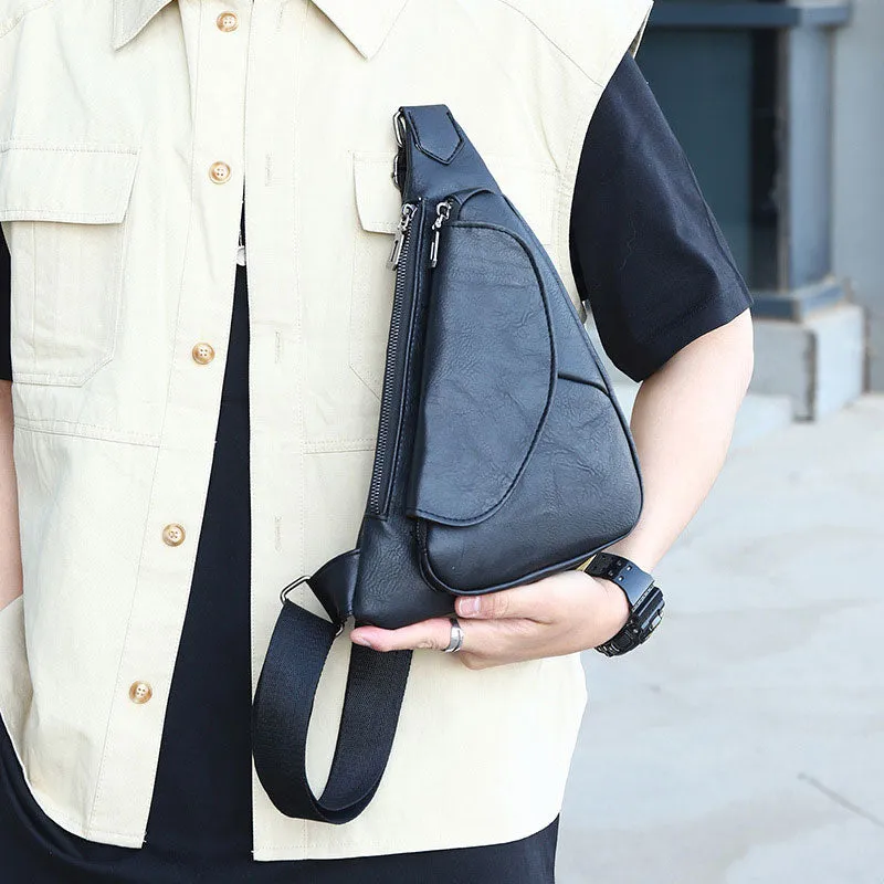 Large Capacity Lightweight Anti-theft Durable Business Sling Bag