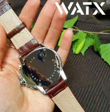 Leather Strap Mens Watches Number 41