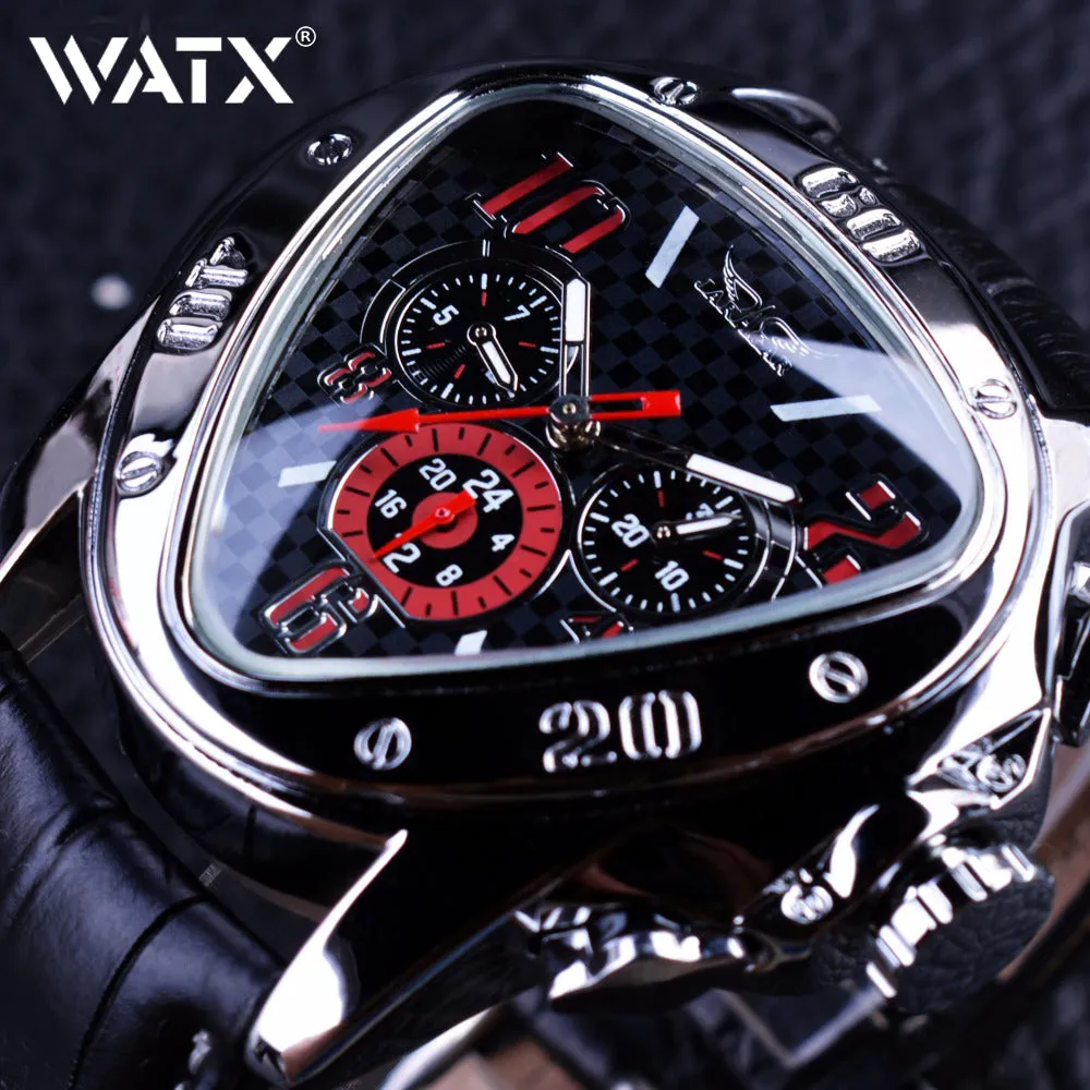 Leather Strap Mens Watches Number 41