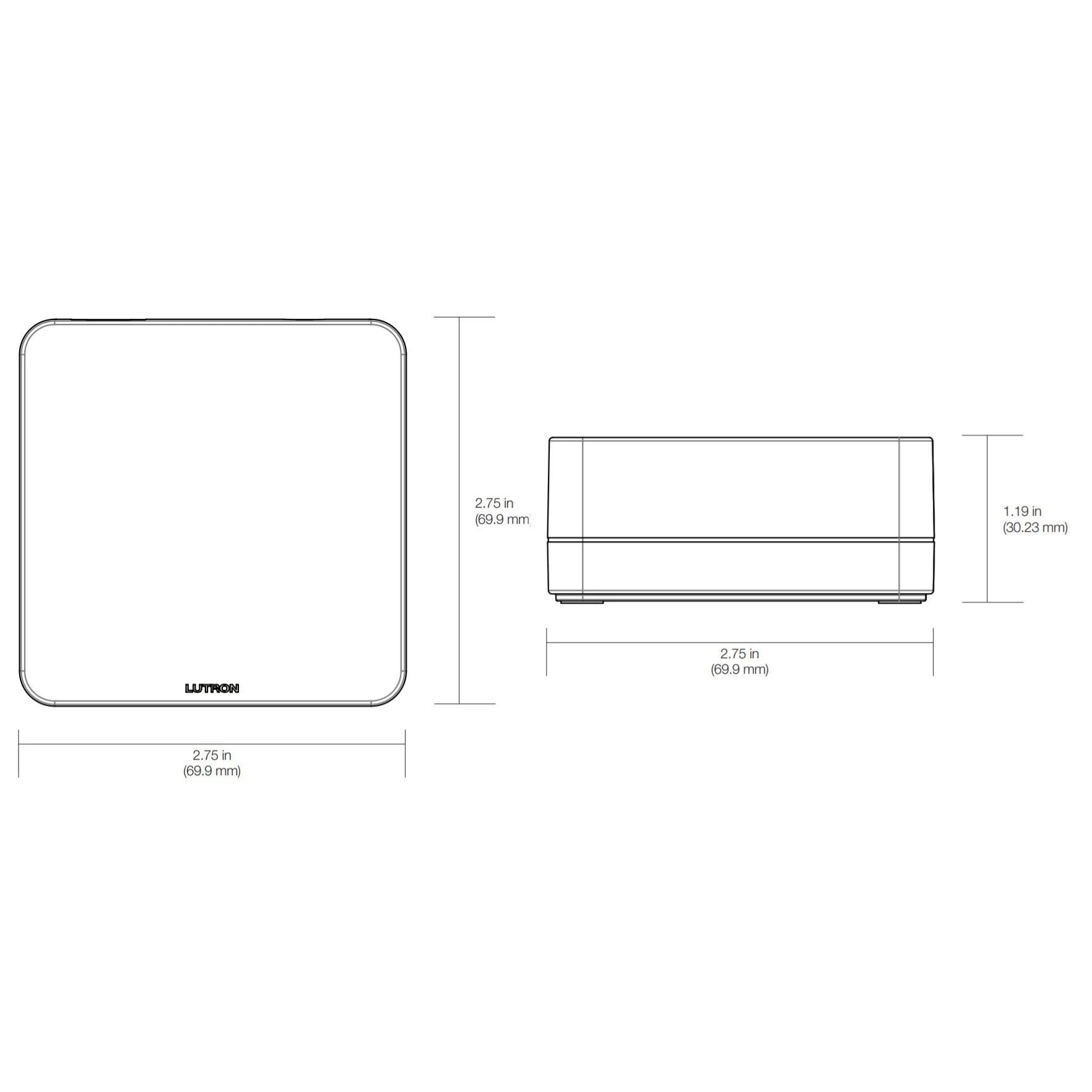 Lutron L-BDG2 Caséta Wireless Smart Bridge