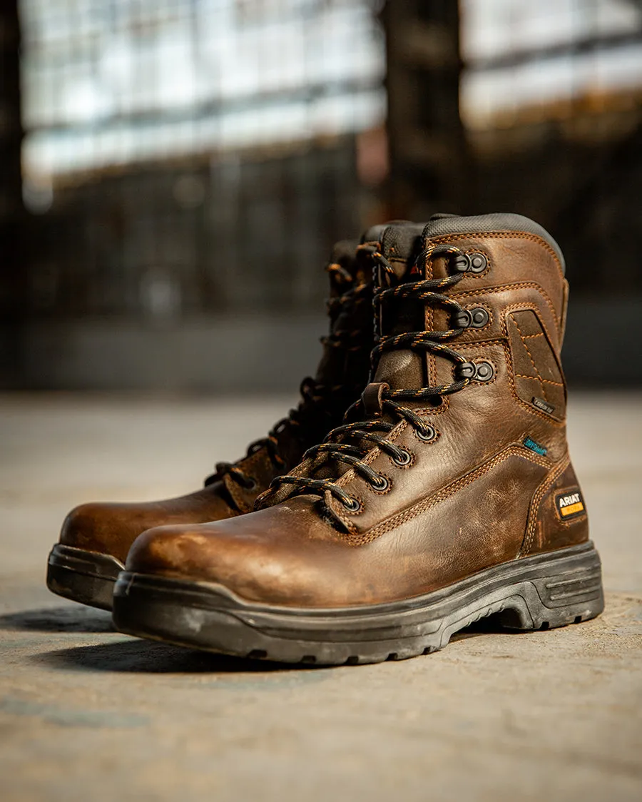 Men's Turbo 8" Waterproof Carbon Toe Work Boots