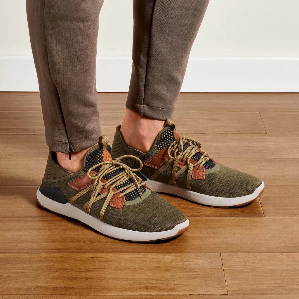 OluKai Mio Li Sneaker - Hunter / Lava Rock