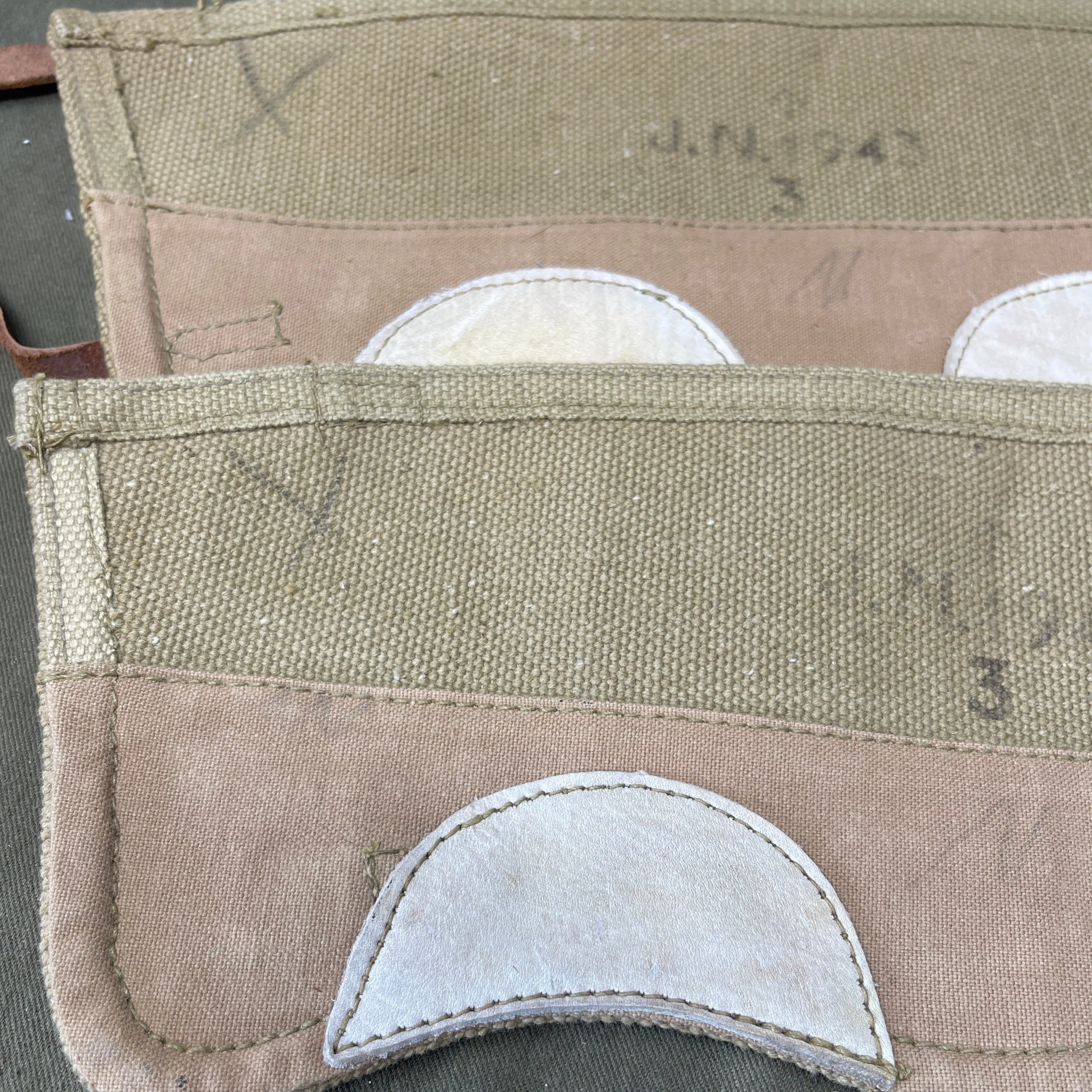 Original 1943 Dated British Army Anklets - Size 3
